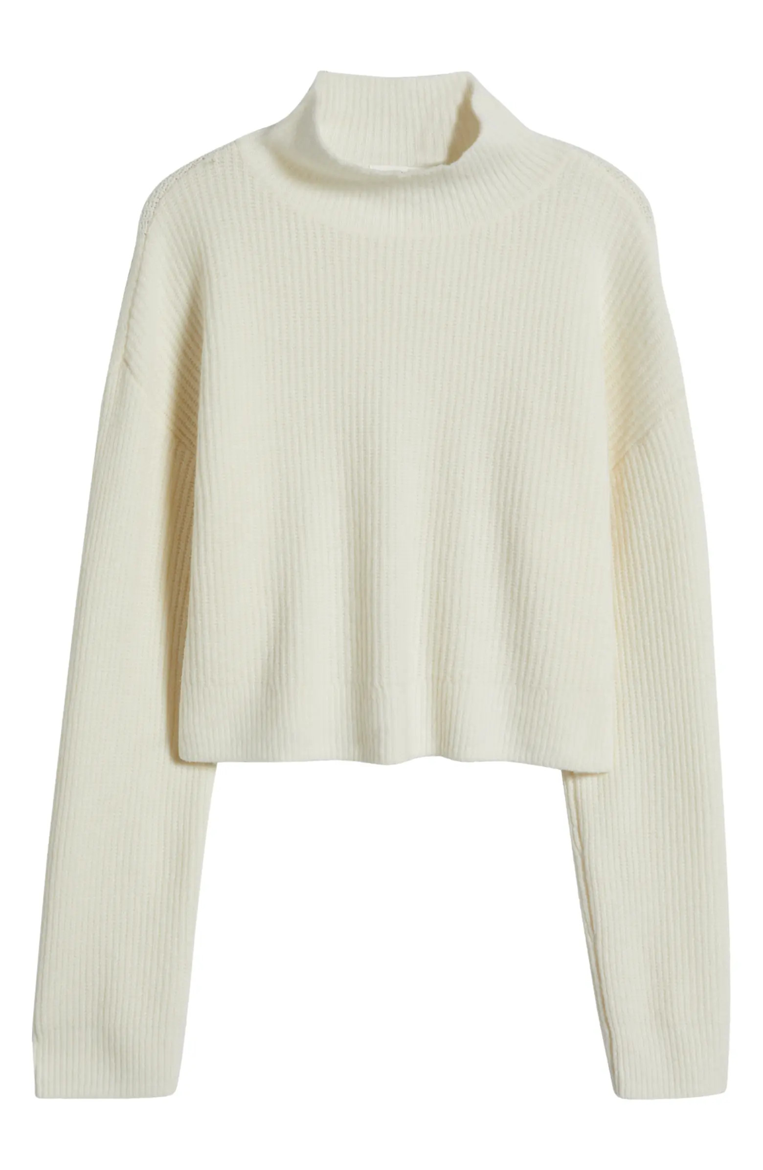 Oversize Cozy Mock Neck Sweater | Nordstrom
