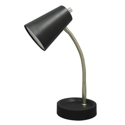 Task Table Lamp (Includes LED Light Bulb) Black - Room Essentials™ | Target