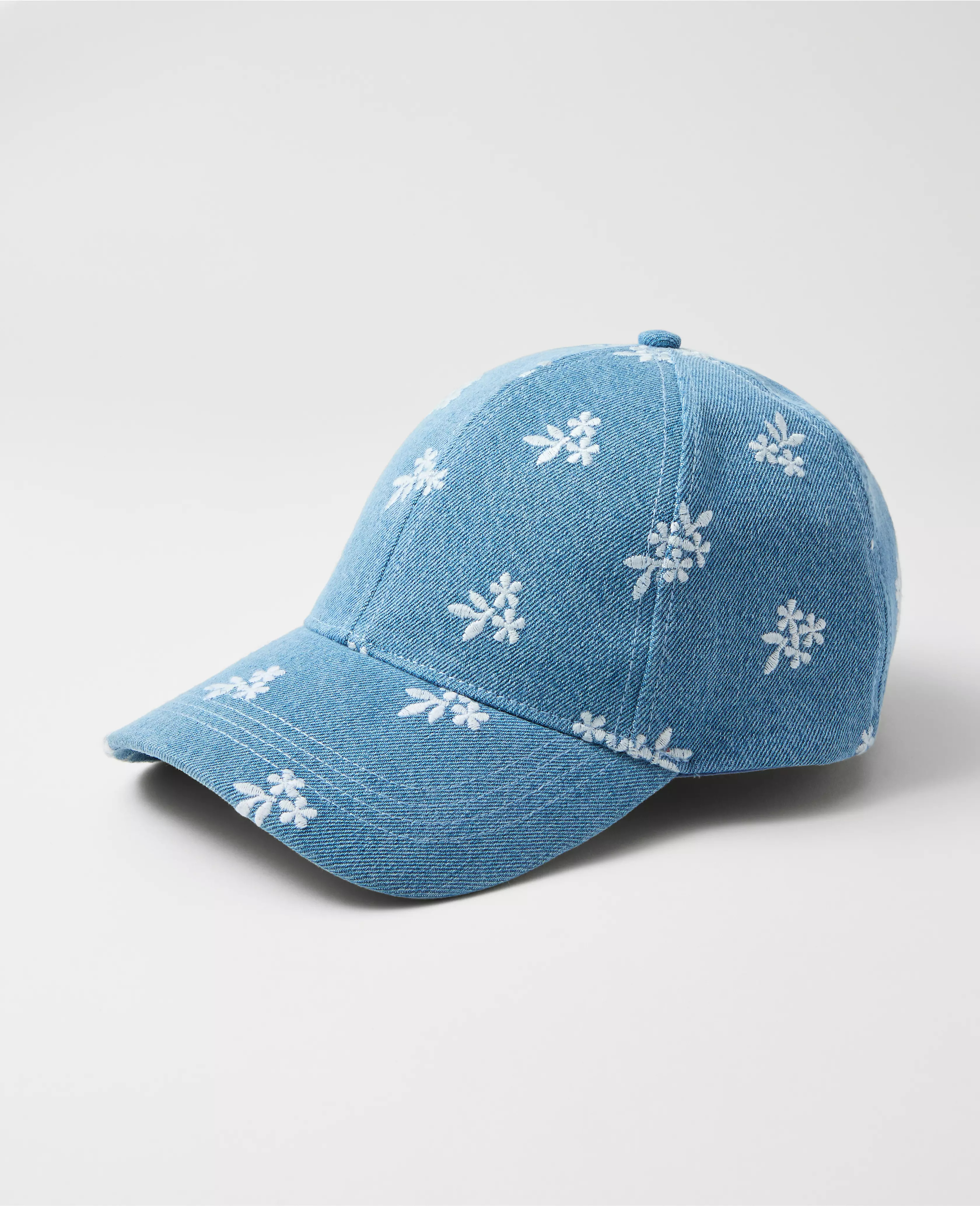 Weekend Embroidered Baseball Cap | Ann Taylor