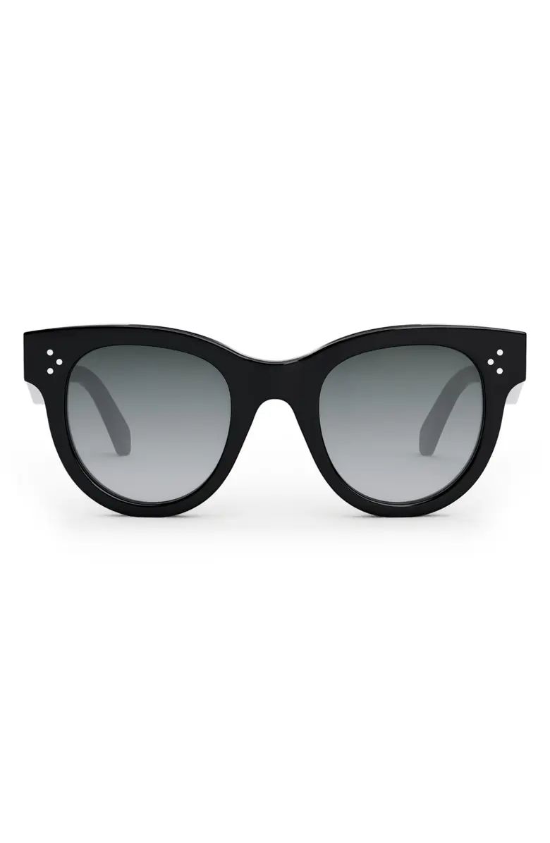 CELINE Bold 3 Dots 48mm Square Sunglasses | Nordstrom | Nordstrom