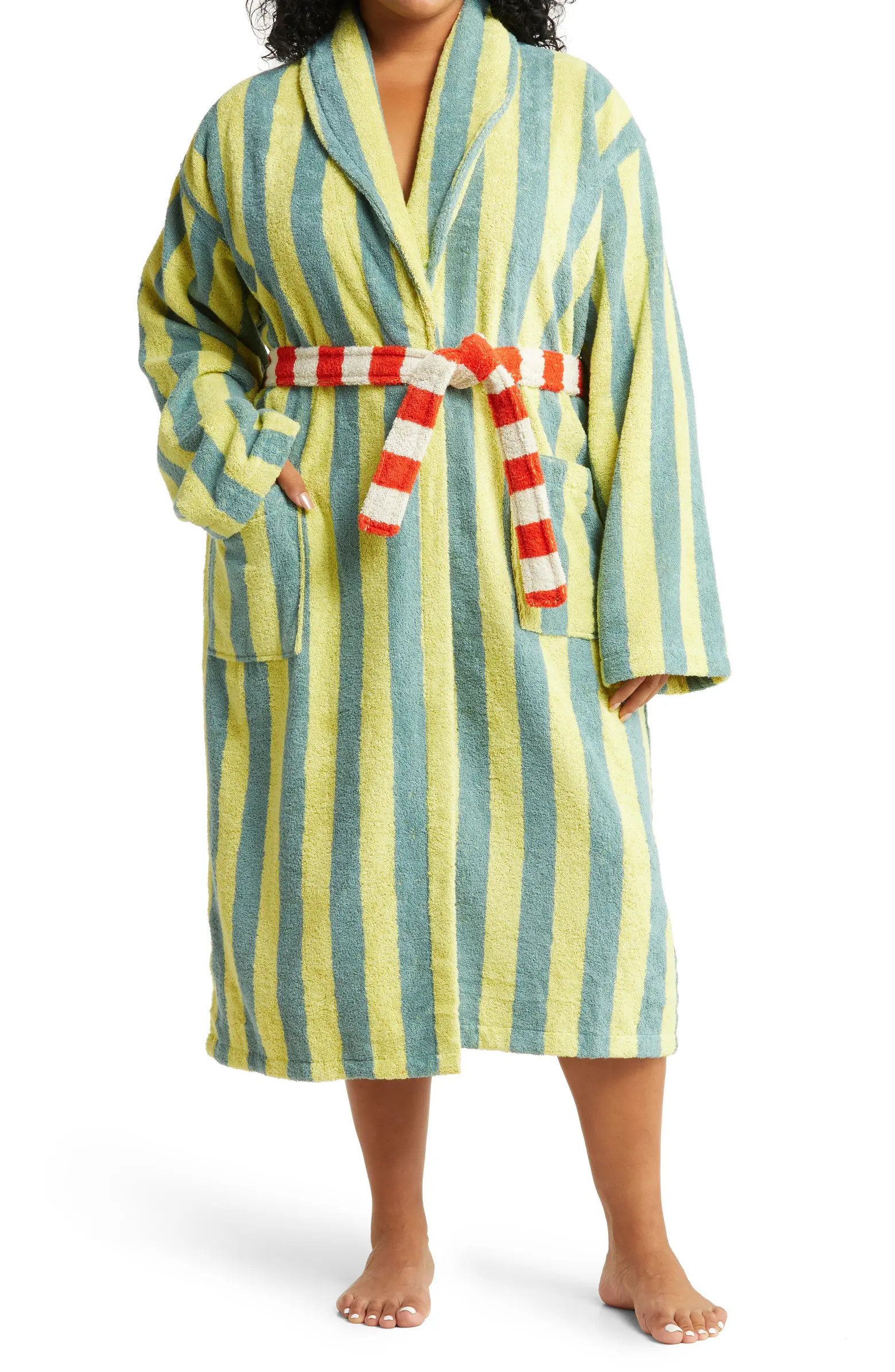 Stripe Terry Bathrobe | Nordstrom