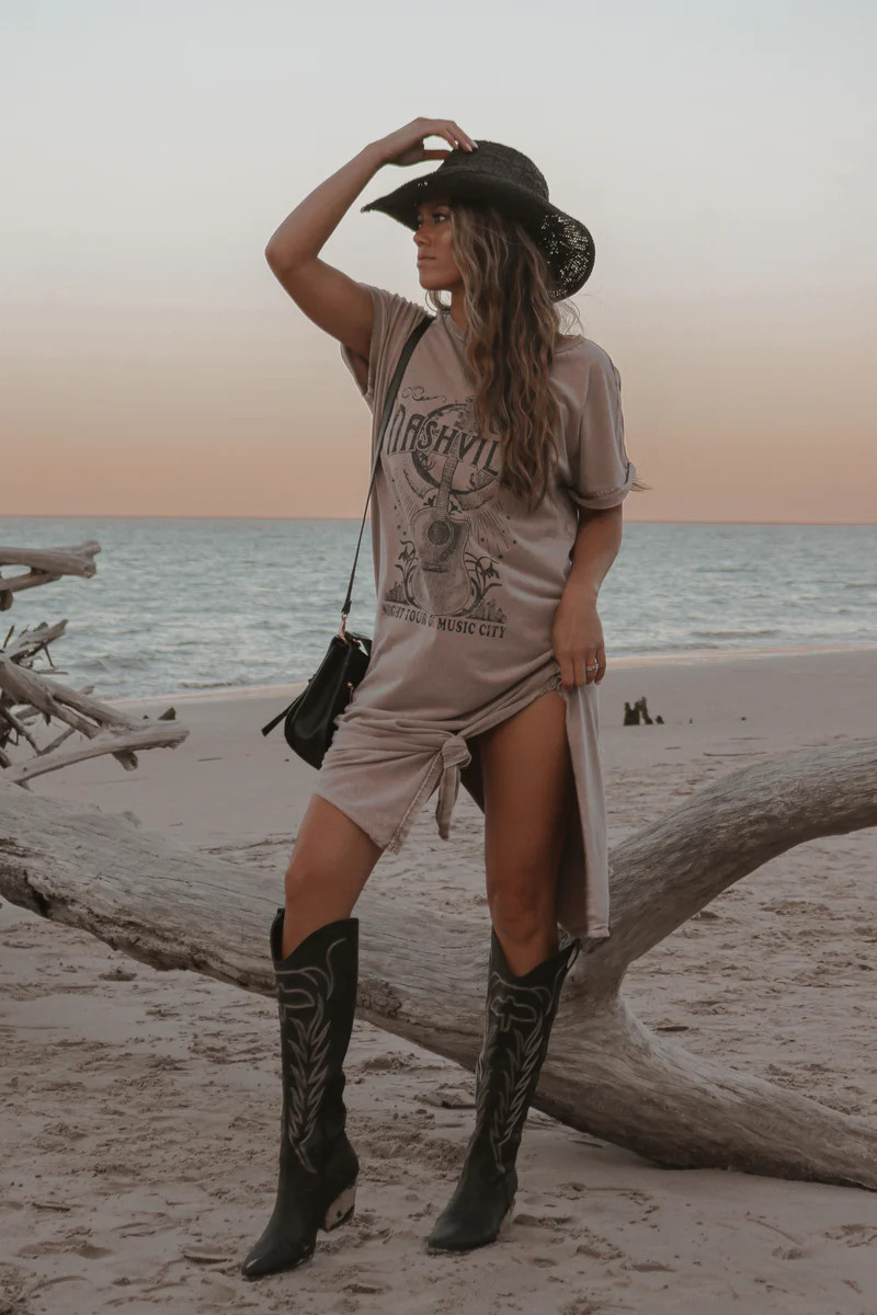 Music City T-Shirt Dress | lauren nicole