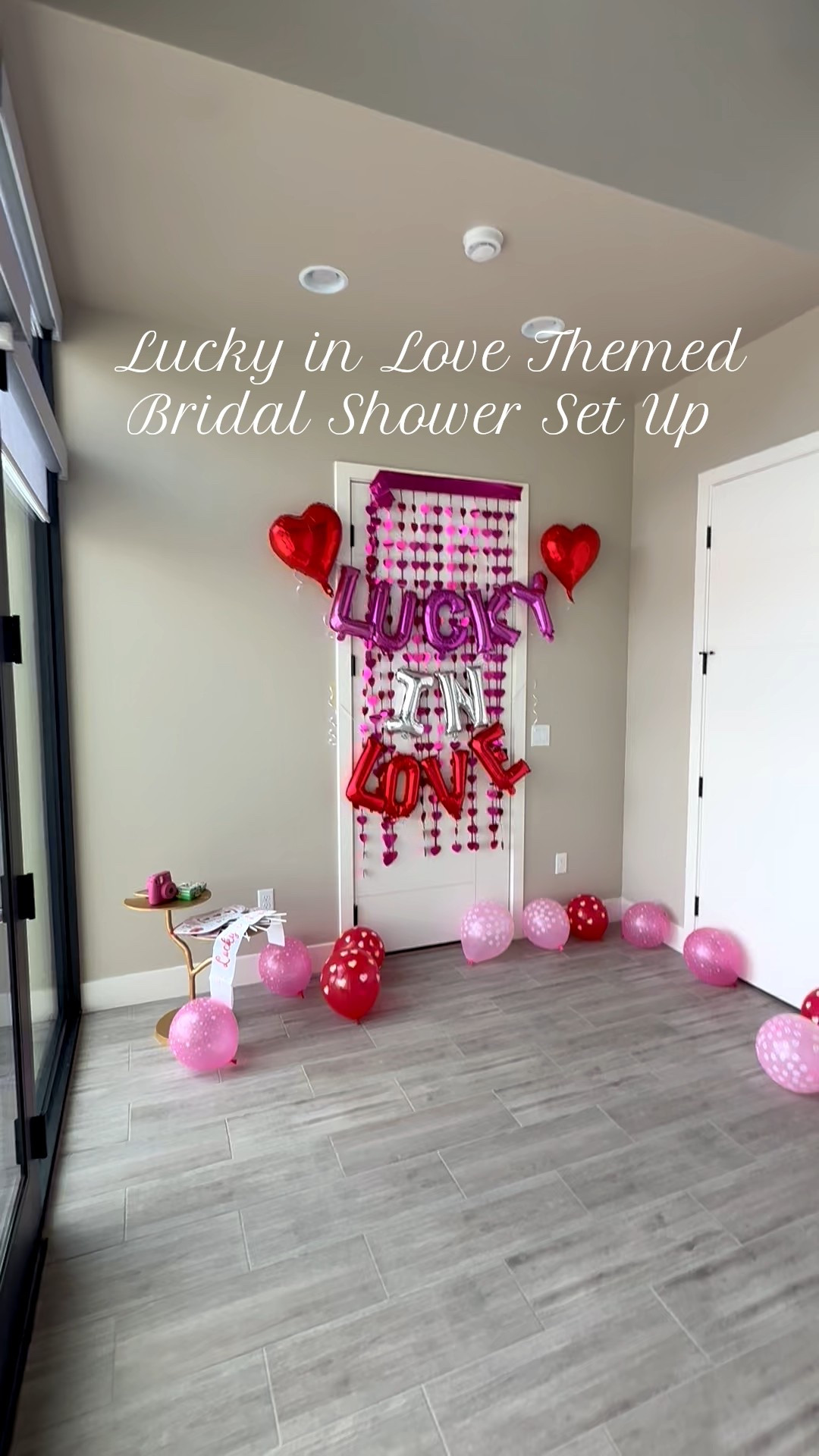 How I set up for my sister in-law’s Lucky in Love Bridal shower in Las Vegas! 🍒🎲🤍✨

#LTKFindsUnder50 #LTKWedding #LTKParties