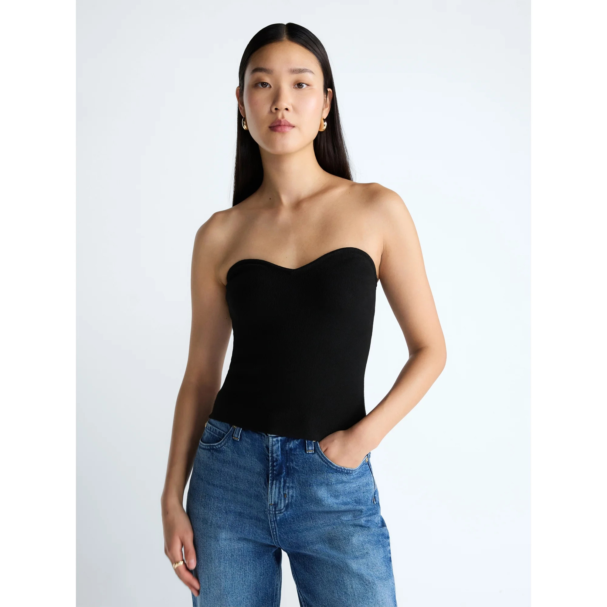 Devil Wears Prada Scoop Collection Women’s Tube Top, Sizes XS-4X | Walmart (US)