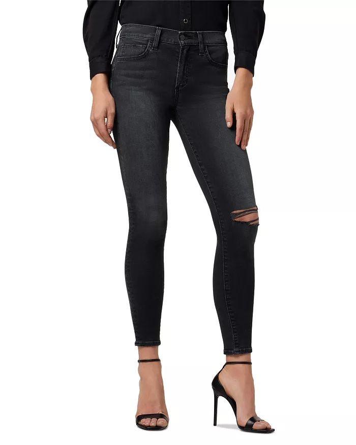 The Icon Distressed High Rise Ankle Skinny Jeans in Delphine Destructed | Bloomingdale's (US)