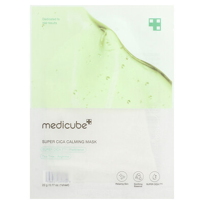 Medicube, Super Cica Calming Beauty Mask, 1 Sheet, 0.77 oz (22 g) | iHerb