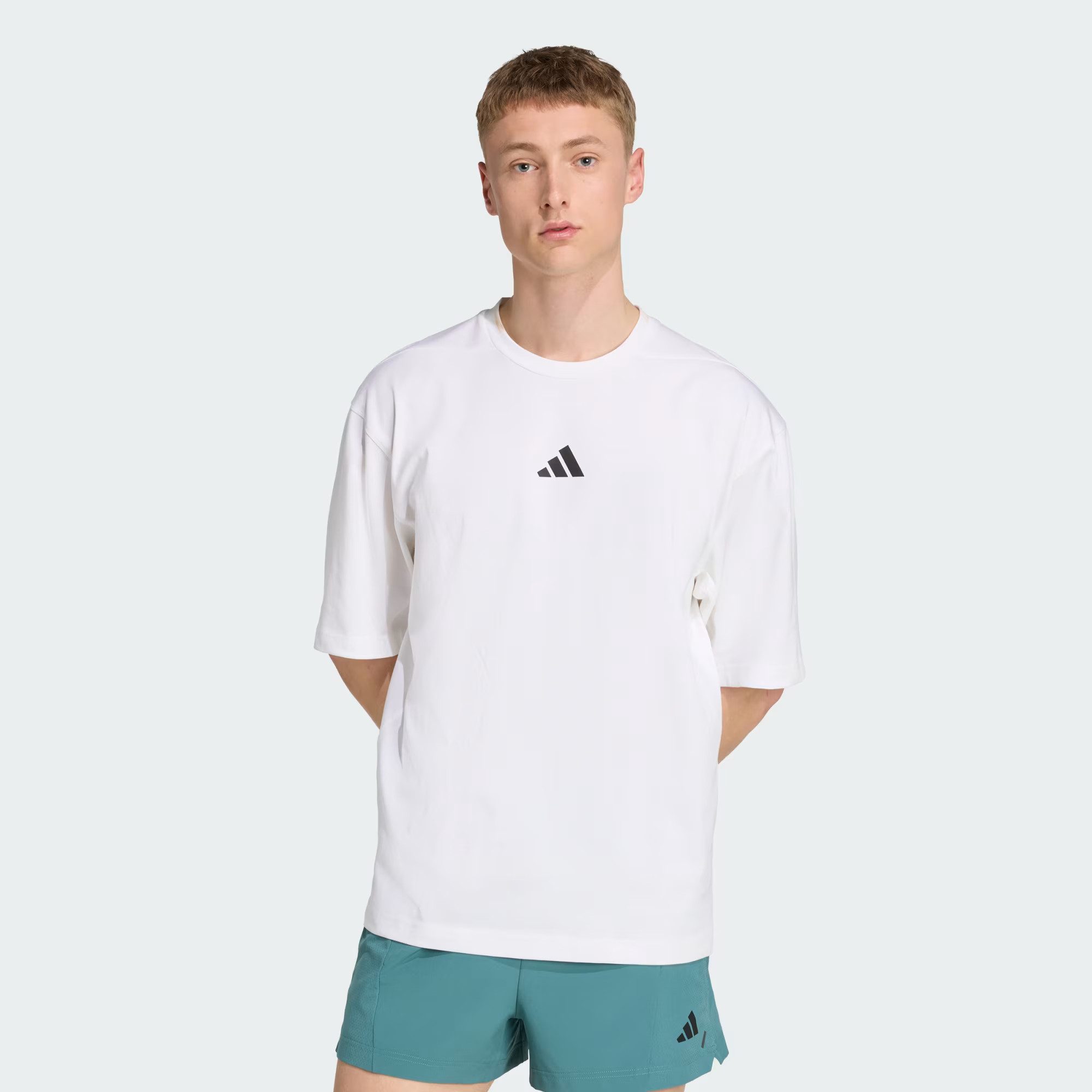 adidas Performance Oversize Tee - White | Free Shipping with adiClub | adidas US | adidas (US)