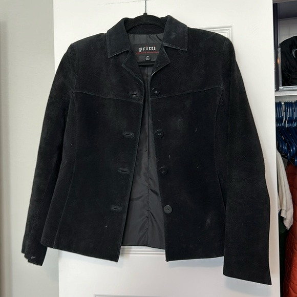 Pritti Black Suede Jacket | Poshmark