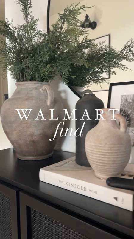 Another Walmart find that I’m loving 🫶🏼💕 I’ve linked all that I can here for you. Big vase is Kirkland’s and greenery is hobby lobby  

#LTKVideo #LTKMostLoved #LTKhome