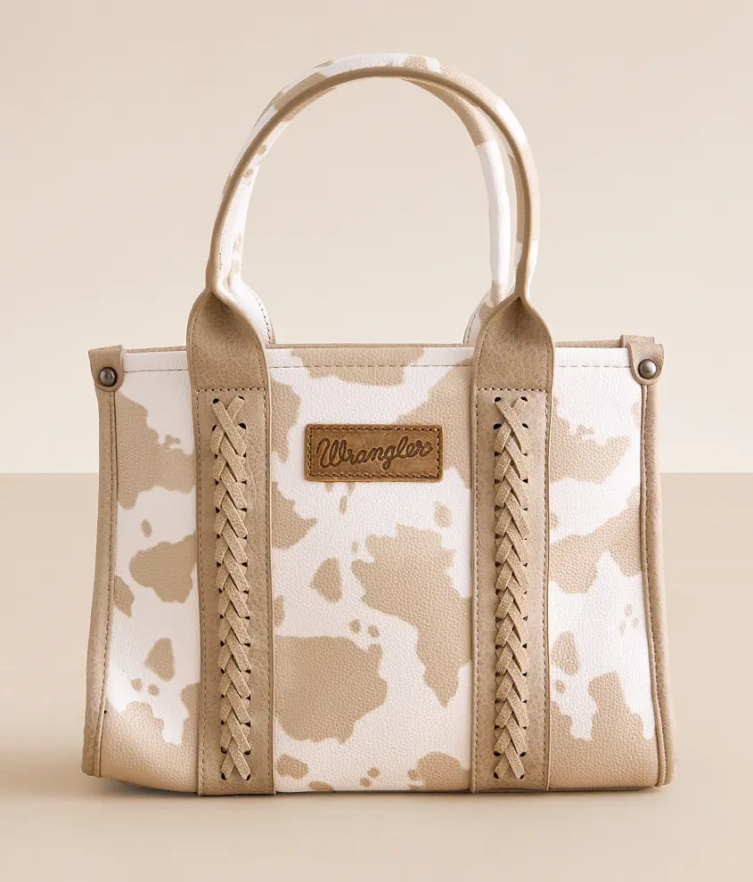 Cow Print Structured Purse | Buckle