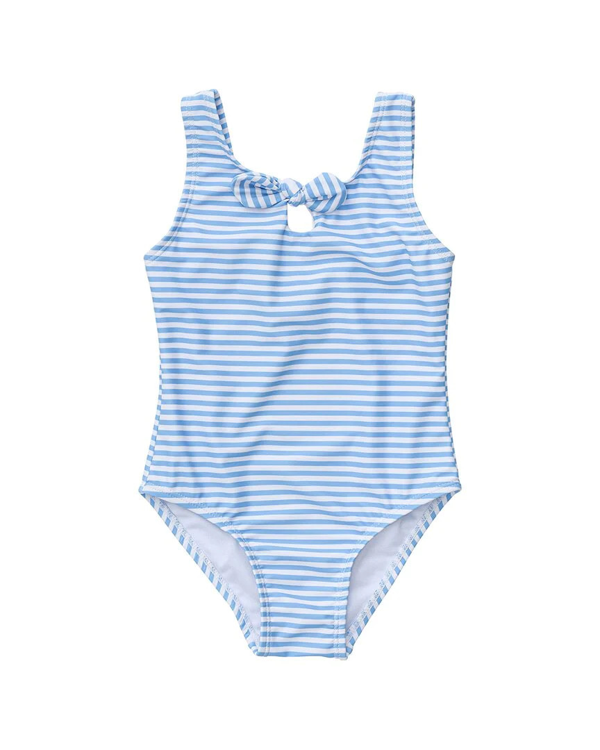 Snapper Rock Sustainable Stripe Bow Swimsuit | Shop Simon