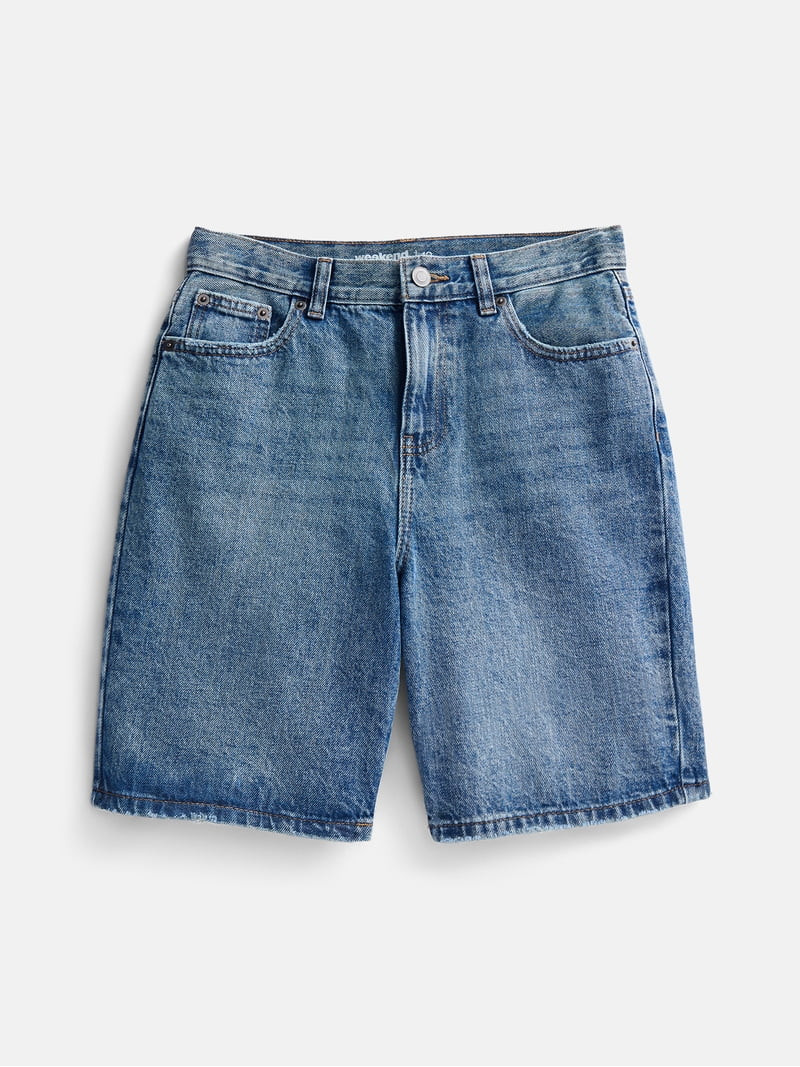 Weekend Academy Boys Baggy Denim Shorts, Sizes 4-18 | Walmart (US)