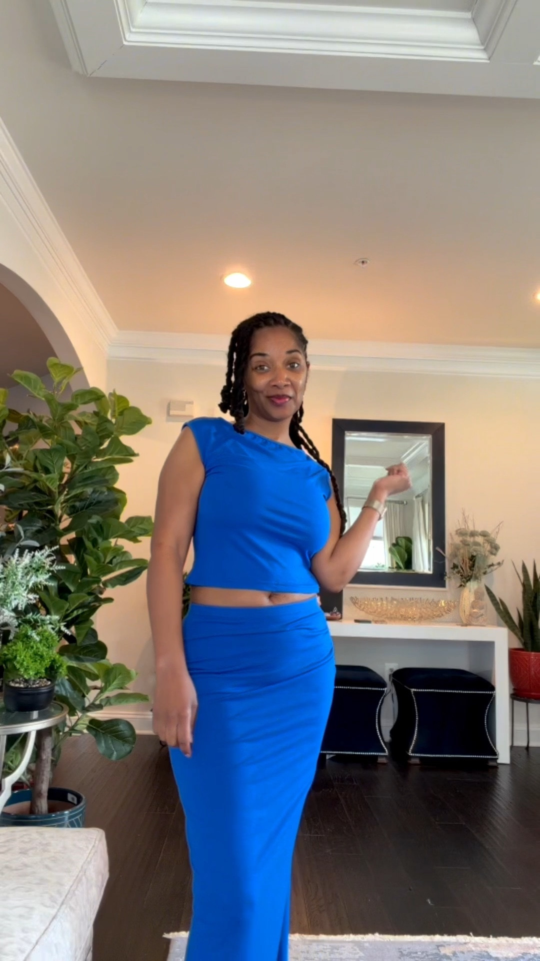 Okay but let me put y’all on real quick 😍… this blue dress?? Baby, she is that girl. The fit is hugging in all the right places, super stretchy, and giving effortless sexy without even trying. Perfect for a summer date night, brunch, or even a girls’ night out. I’m obsessed with how comfortable it is but still looks so put together… like yeah, I did that 💅🏽

#LTKgrwm #LTKootd