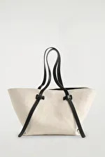 PINCH TOTE BAG - LINEN | COS (US)