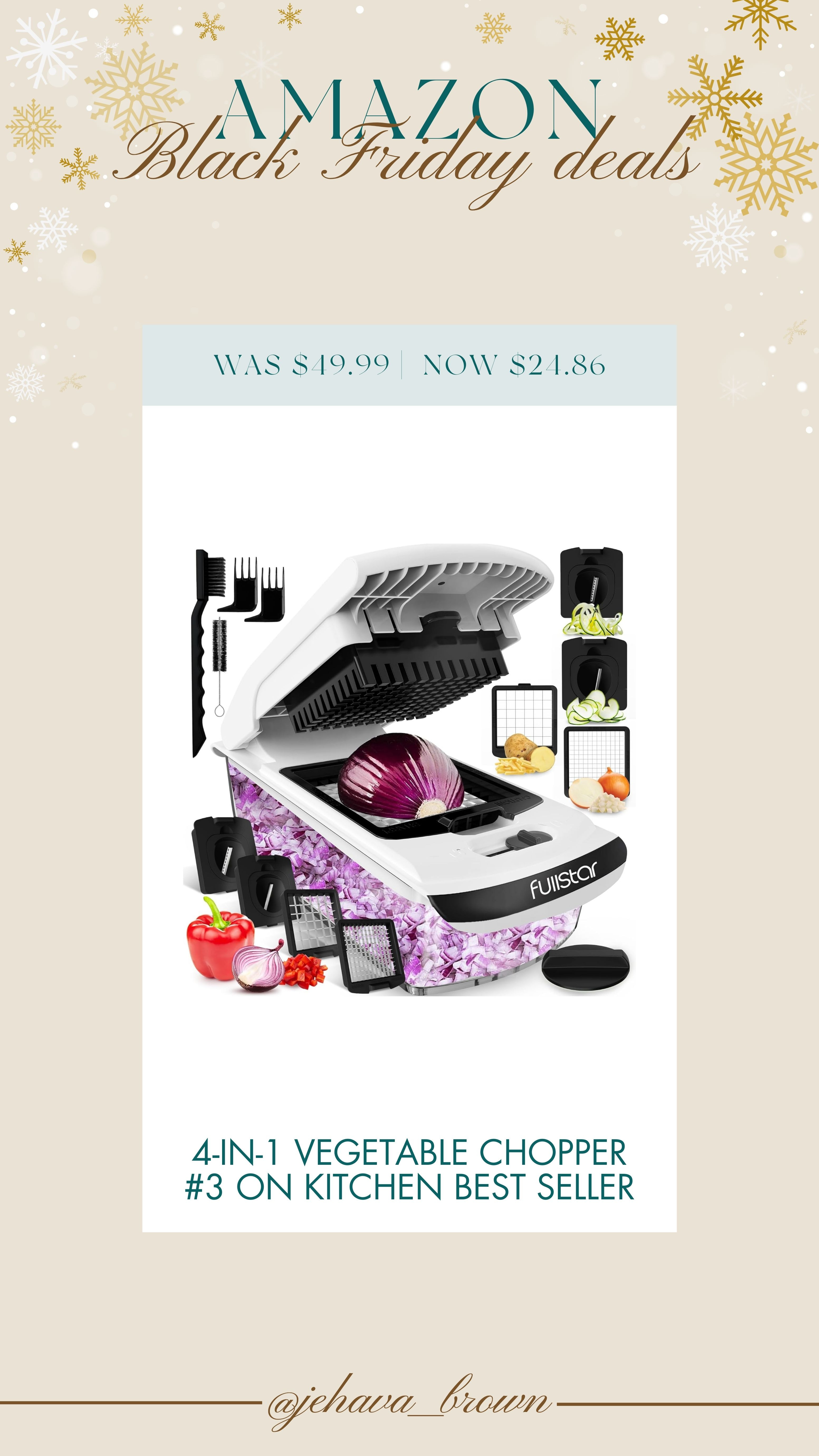  
I have this and love it! I use it daily for cooking. Amazing price! 
 

#LTKGiftGuide #LTKHome #LTKCyberWeek