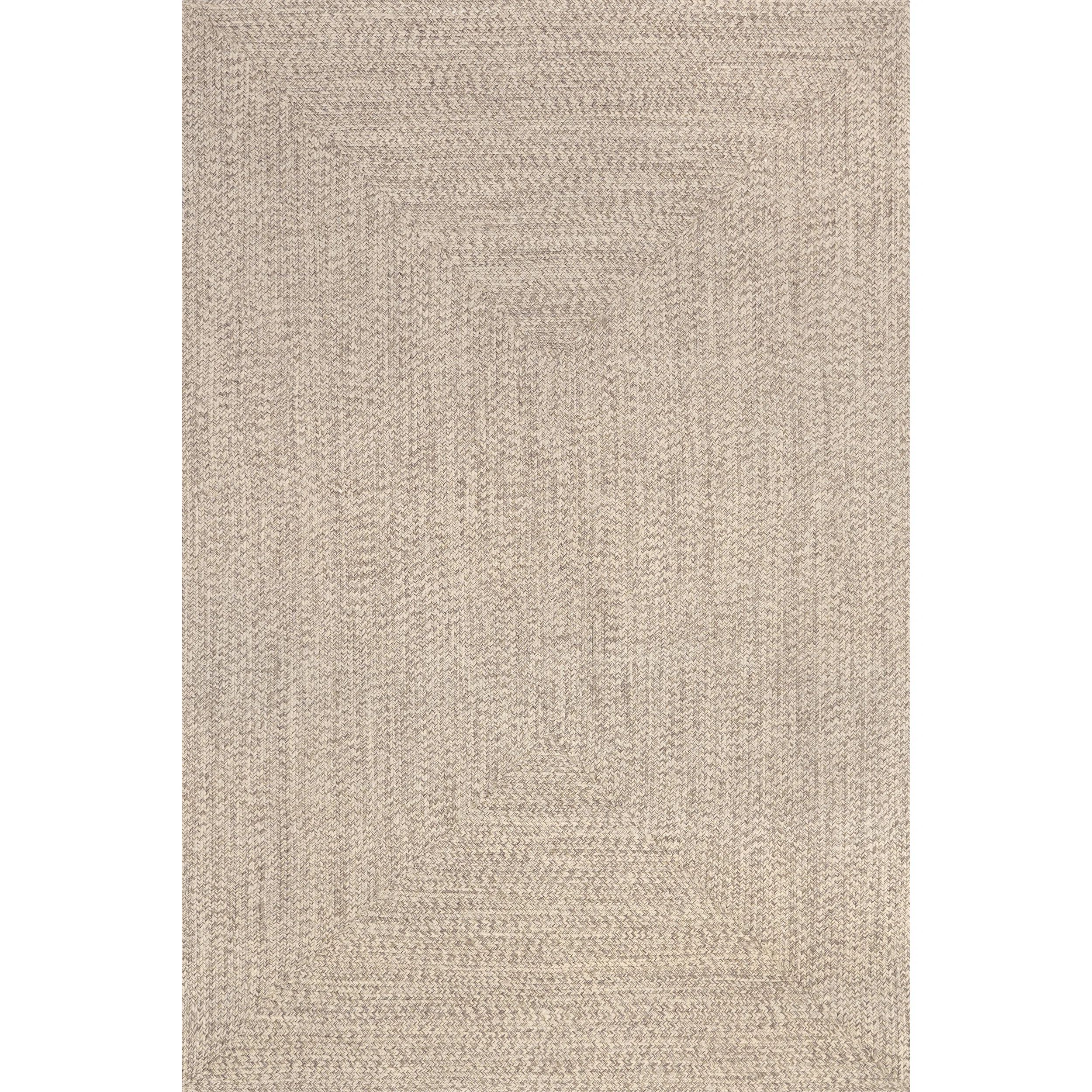 Owensby Handmade Braided Tan Indoor/Outdoor Rug | Wayfair North America