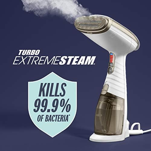 Conair Turbo Extreme Steam Hand Held Fabric Steamer, White/Champagne, One Size | Amazon (US)