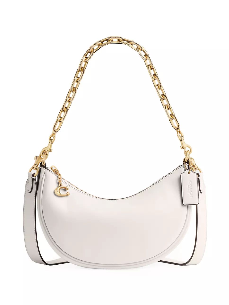 Mira Leather Chain Shoulder Bag | Saks Fifth Avenue