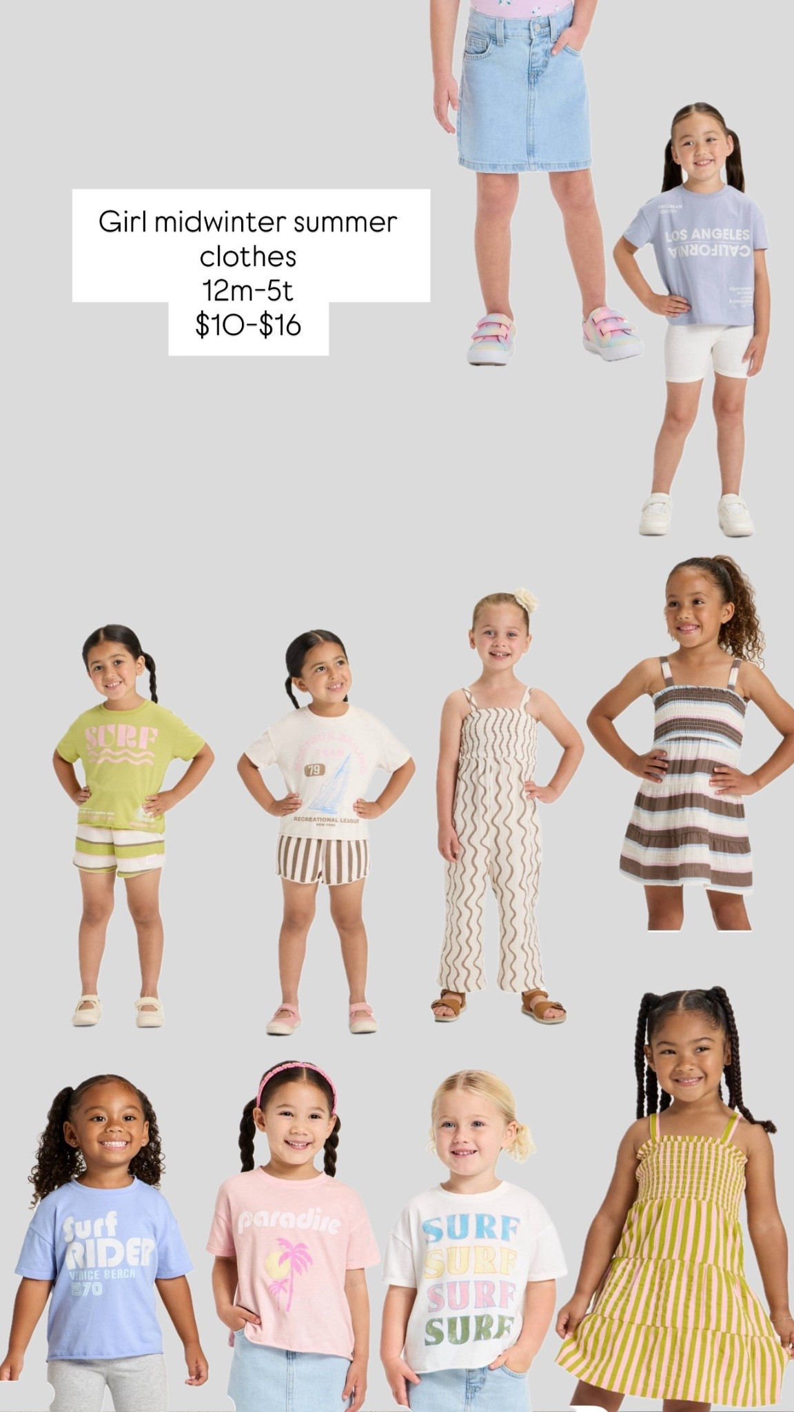 $10-$18 girls midwinter/summerr

#LTKKids #LTKTravel #LTKSeasonal
