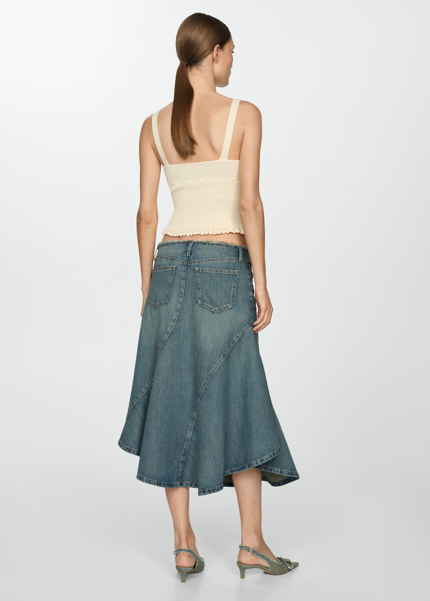 Bow knit top | MANGO (US)