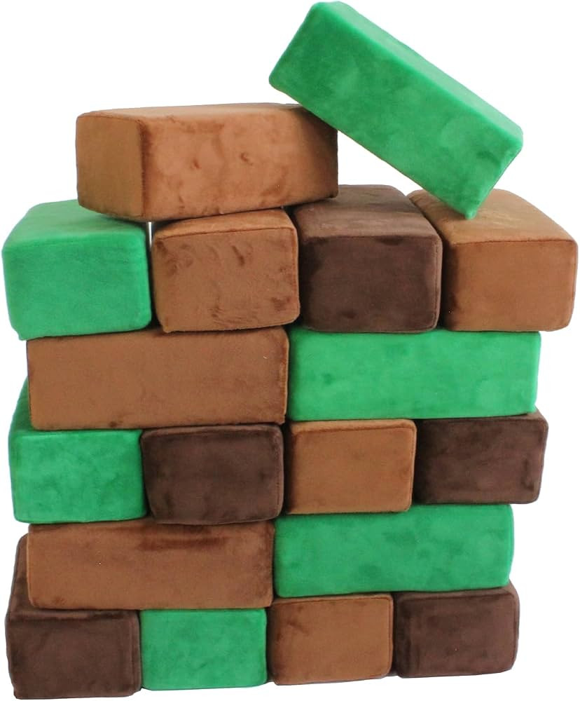 The Original Premium Plush Building Block for Kids - Certified Safe Foam Blocks in Luxuriously So... | Amazon (US)