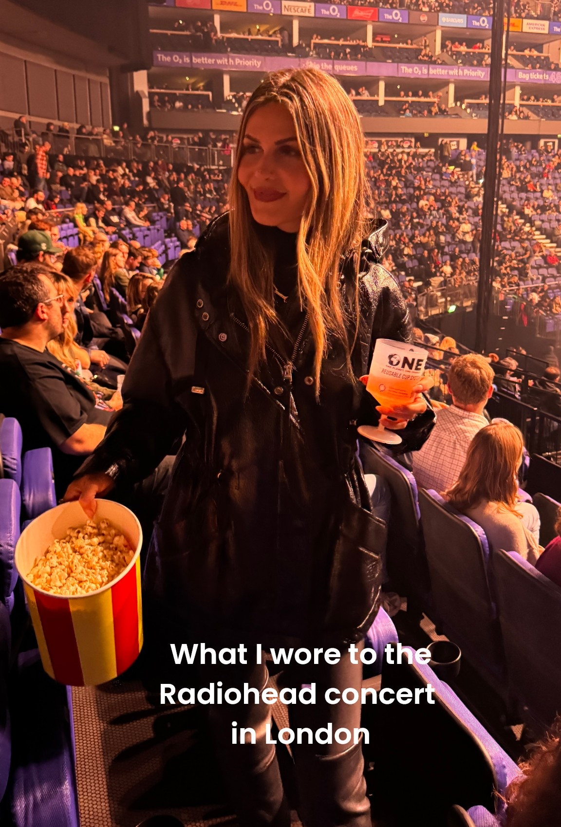 What I wore to the Radiohead concertt