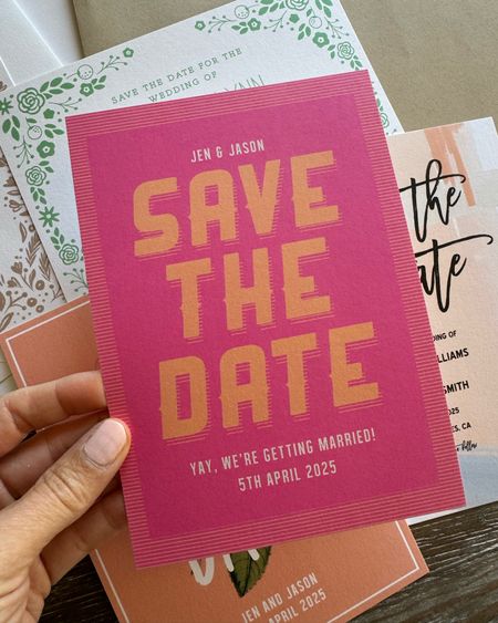 Save the Date cards from Postable for your wedding. They mail them out for you as well!! 

#LTKwedding
