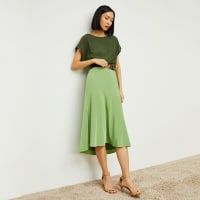 The Orchard Skirt—Washable Silk | MM LaFleur