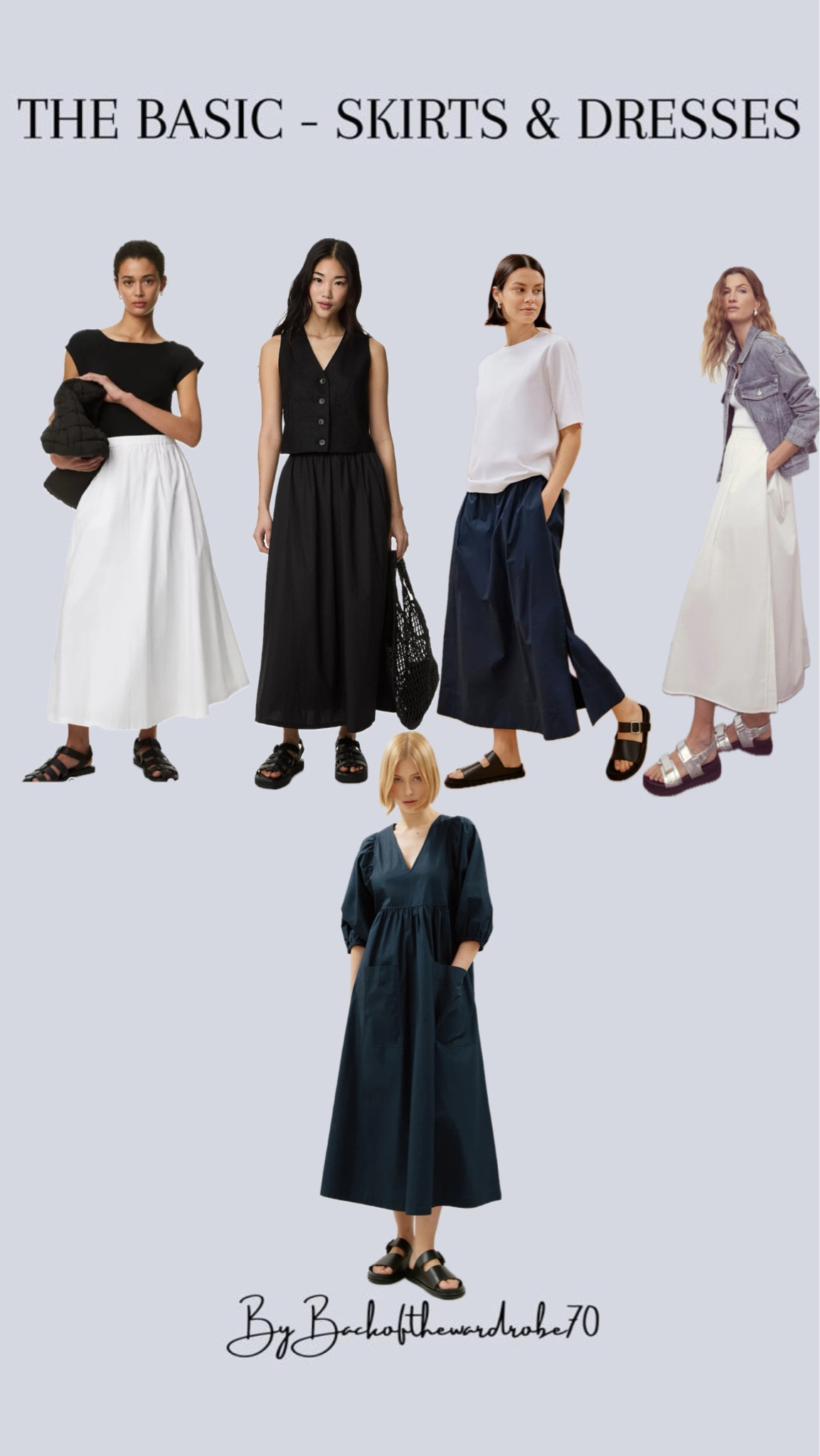 The Basics Skirts & Dresses ✨
Maxi skirts and a midi dress are my staples for Spring. 


#LTKover40 #LTKstyletip #LTKSeasonal