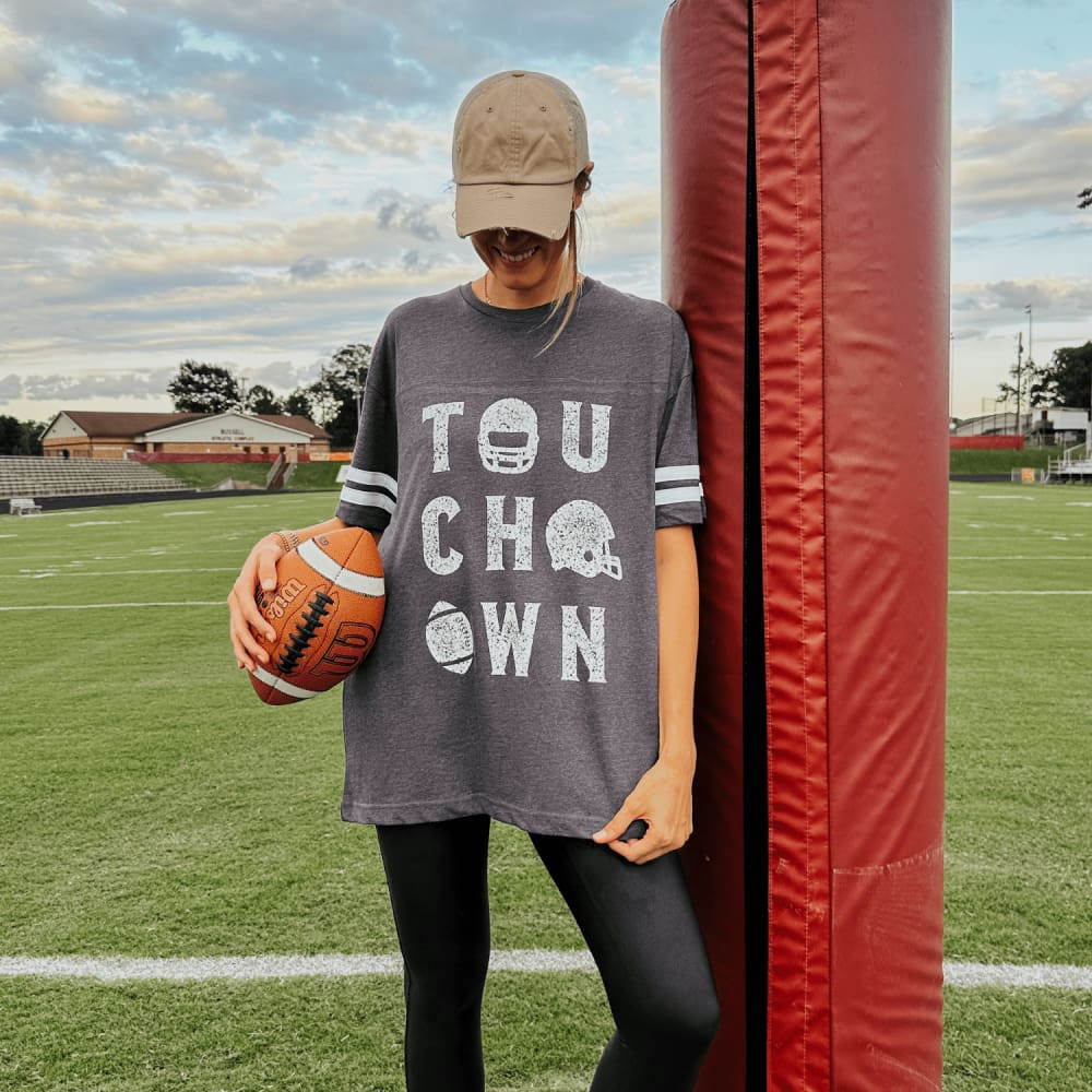 Touchdown Jersey Tee - 4 Colors! | Mountain Moverz