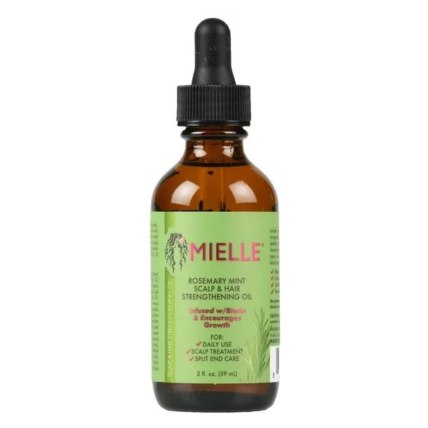 MIELLE Rosemary Mint Scalp & Hair Strengthening Oil | Walmart (US)