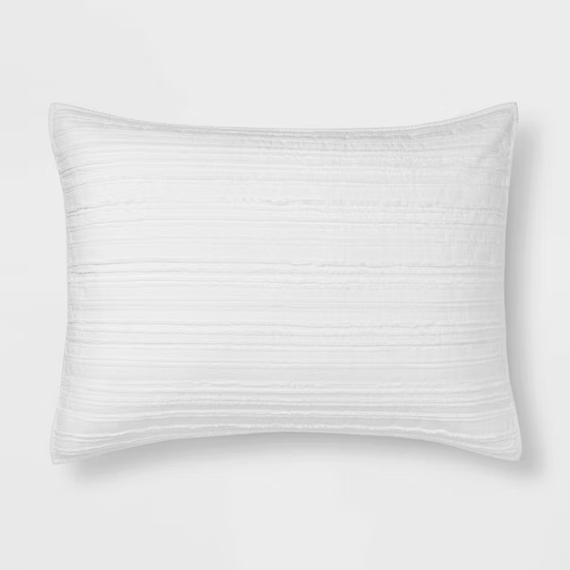 Clipped Texture Quilt Sham - Threshold™ | Target