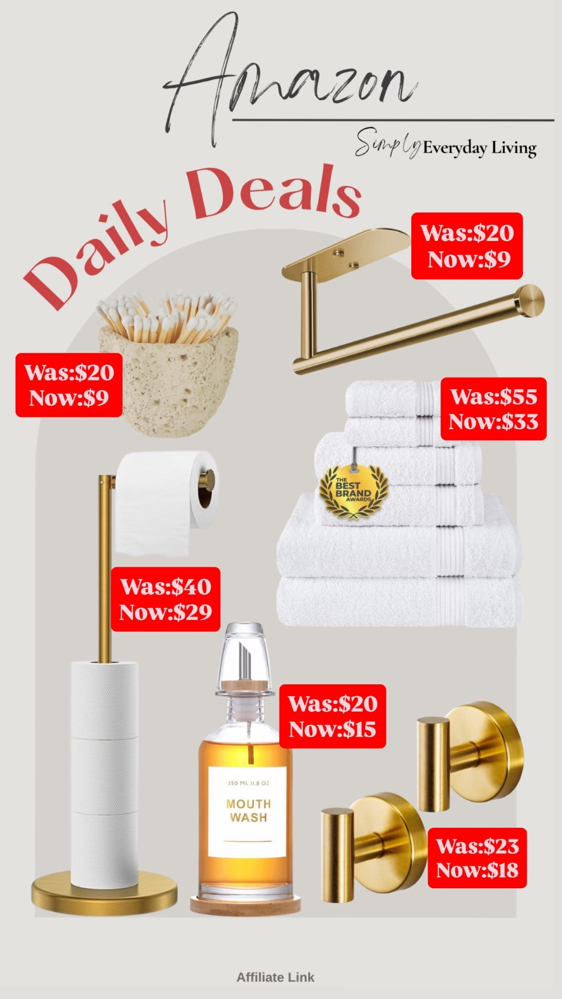 Amazon Daily Deals

#LTKSaleAlert