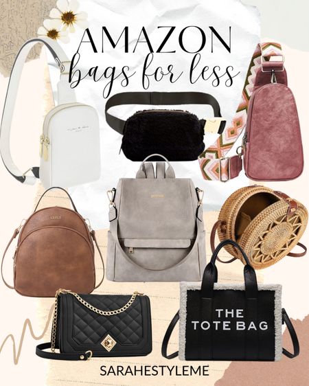 AMAZON LOOK FOR LESS BAGS ✨ Save this post for later! 
These are all so trendy 😍

#LTKitbag #LTKunder100 #LTKFind