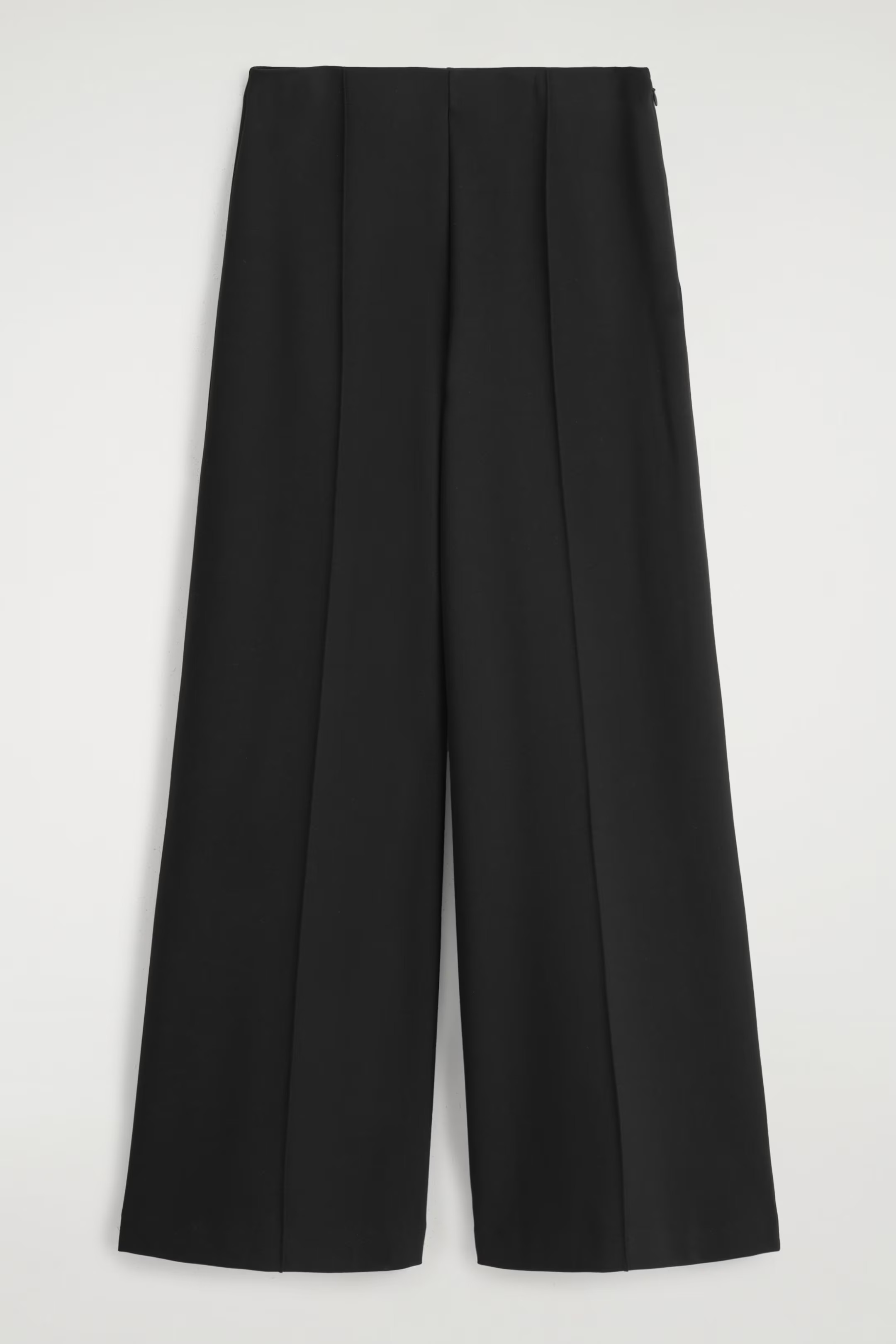 JERSEY WIDE-LEG PANTS - BLACK | COS US | COS (US)