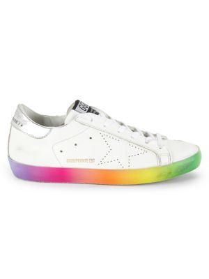 Super Star Low Top Leather Platform Sneakers | Saks Fifth Avenue OFF 5TH