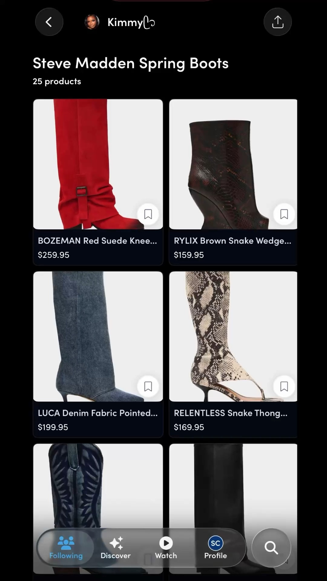 Trending Steve Madden Spring Boots👢

[denim boots, leather boots, suede knee high boots, western boots]

#LTKSeasonal