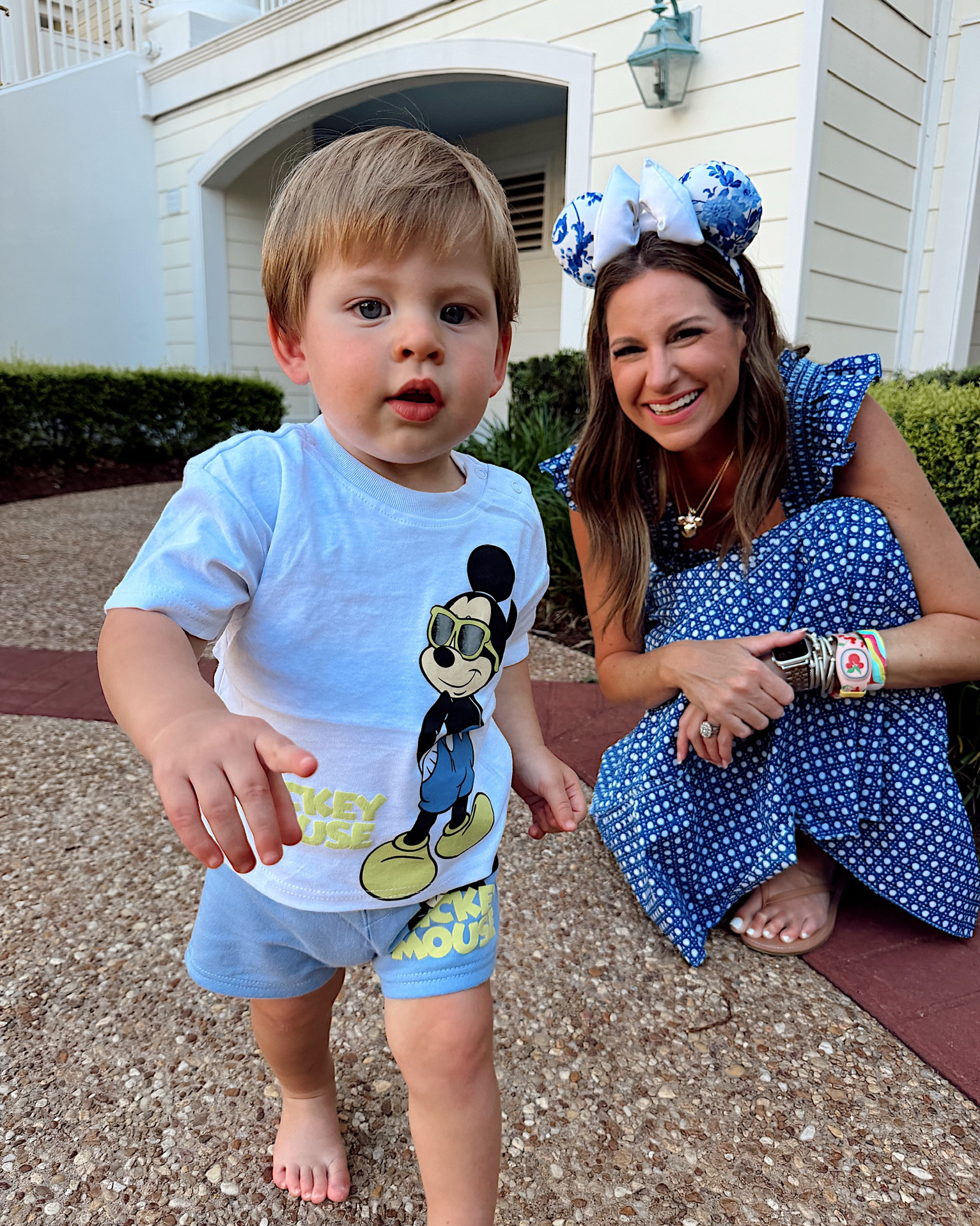 Mommy and Storm Disney resort ootds! I’m in a small Ellie nap dress, ears by Eden, sandals and accessories - fits tts. Storm’s outfit is all Amazon!

#LTKTravel #LTKKids #LTKootd