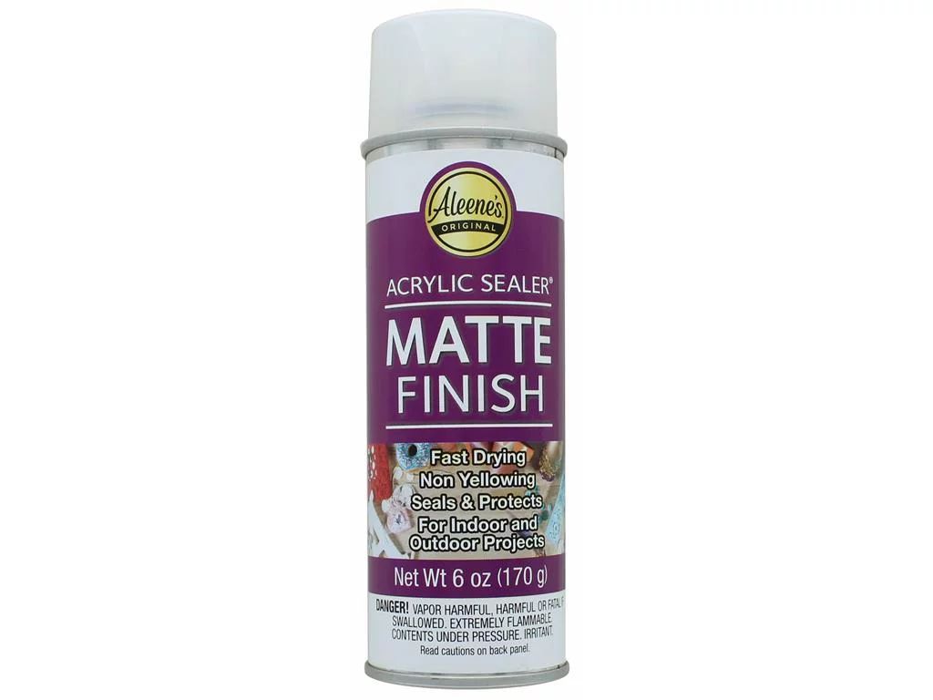 Aleene's Clear Acrylic Spray Sealer, Matte 6 oz | Walmart (US)
