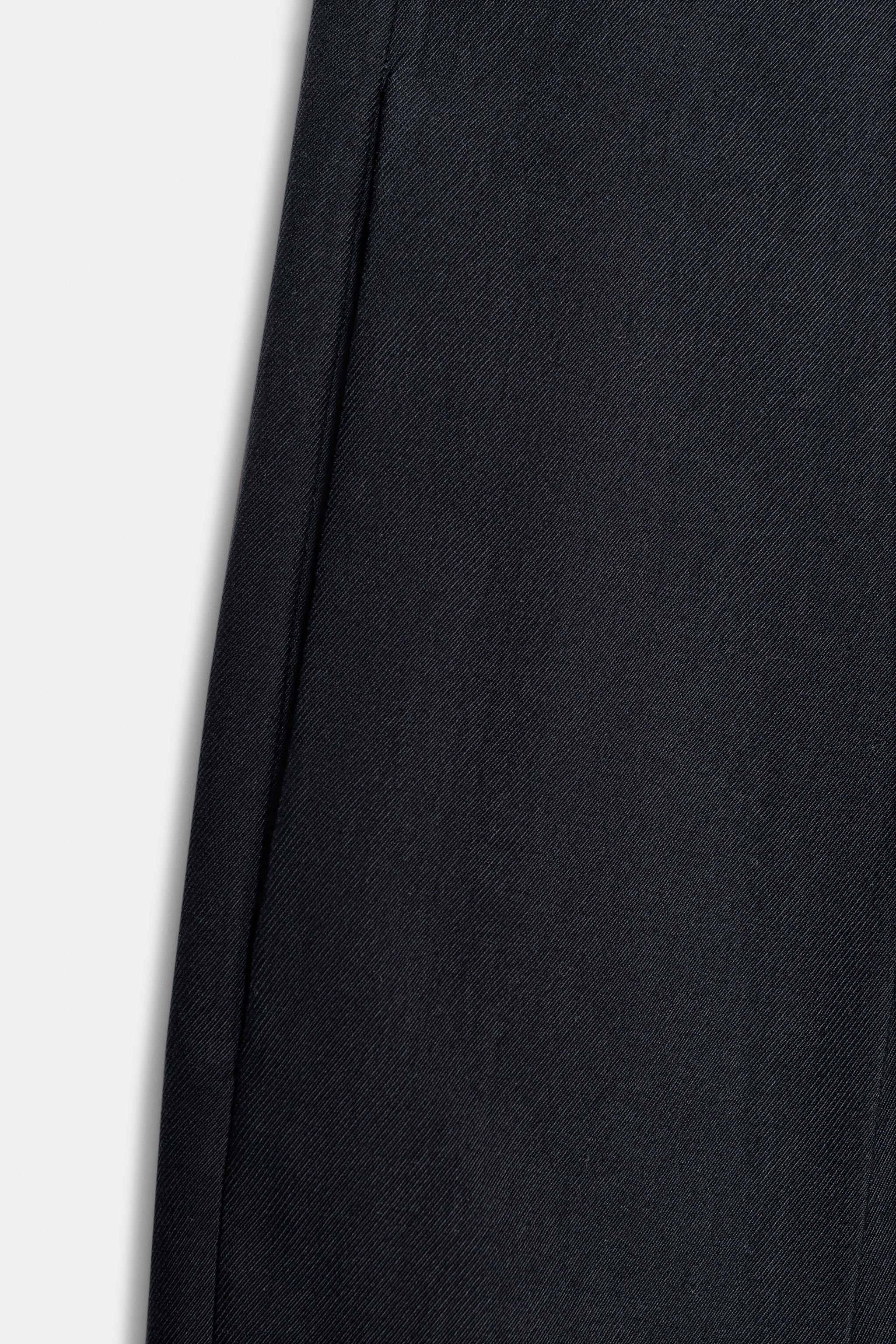 ZW COLLECTION WIDE-LEG PLEATED TROUSERS | Zara UK