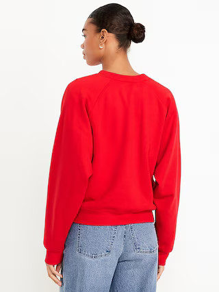 Diet Coke® Oversized Raglan Sweatshirt | Old Navy (US)