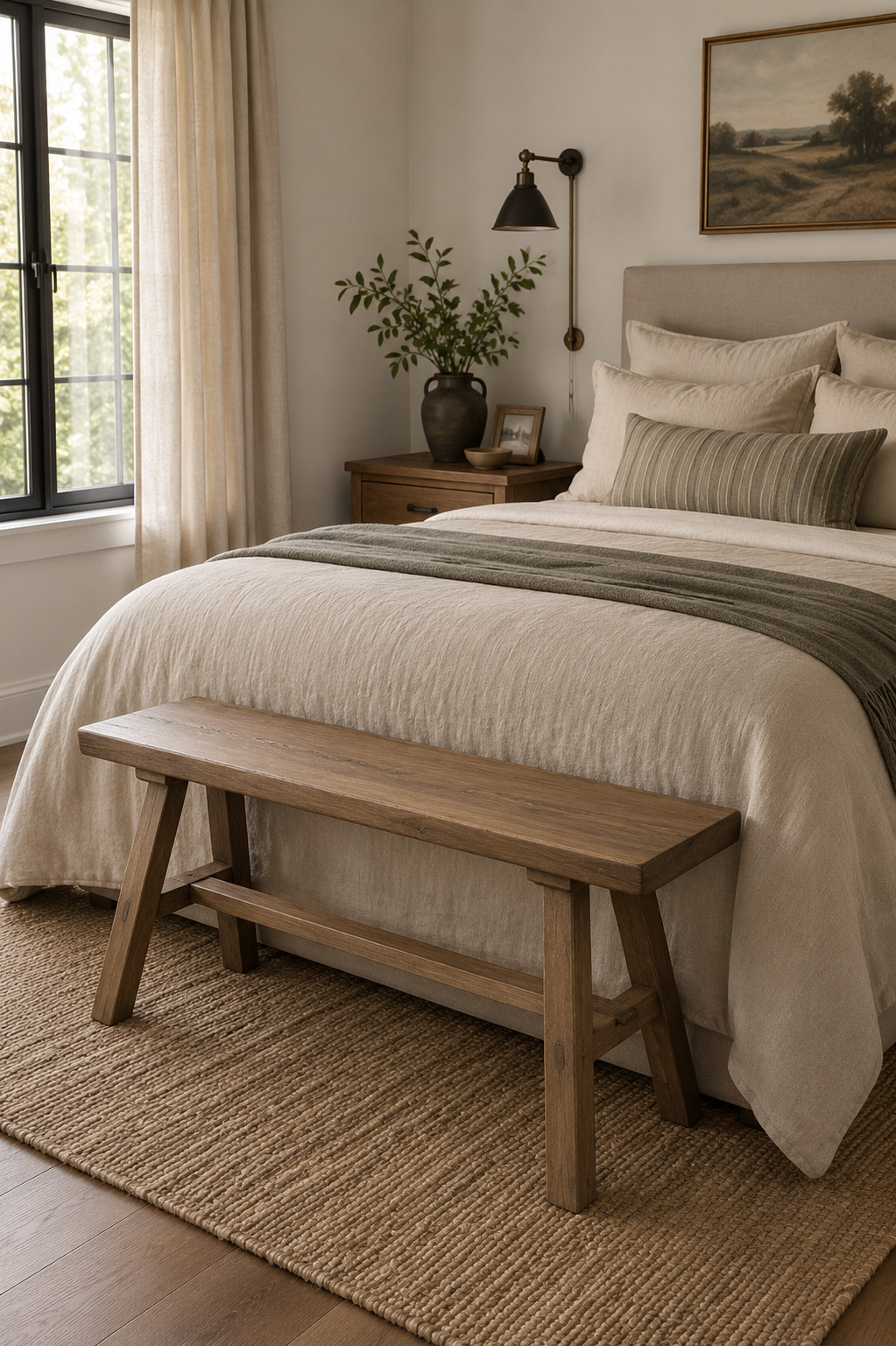 Love this bench from Walmart! So affordable too 

 #LTKHome #LTKSaleAlert
