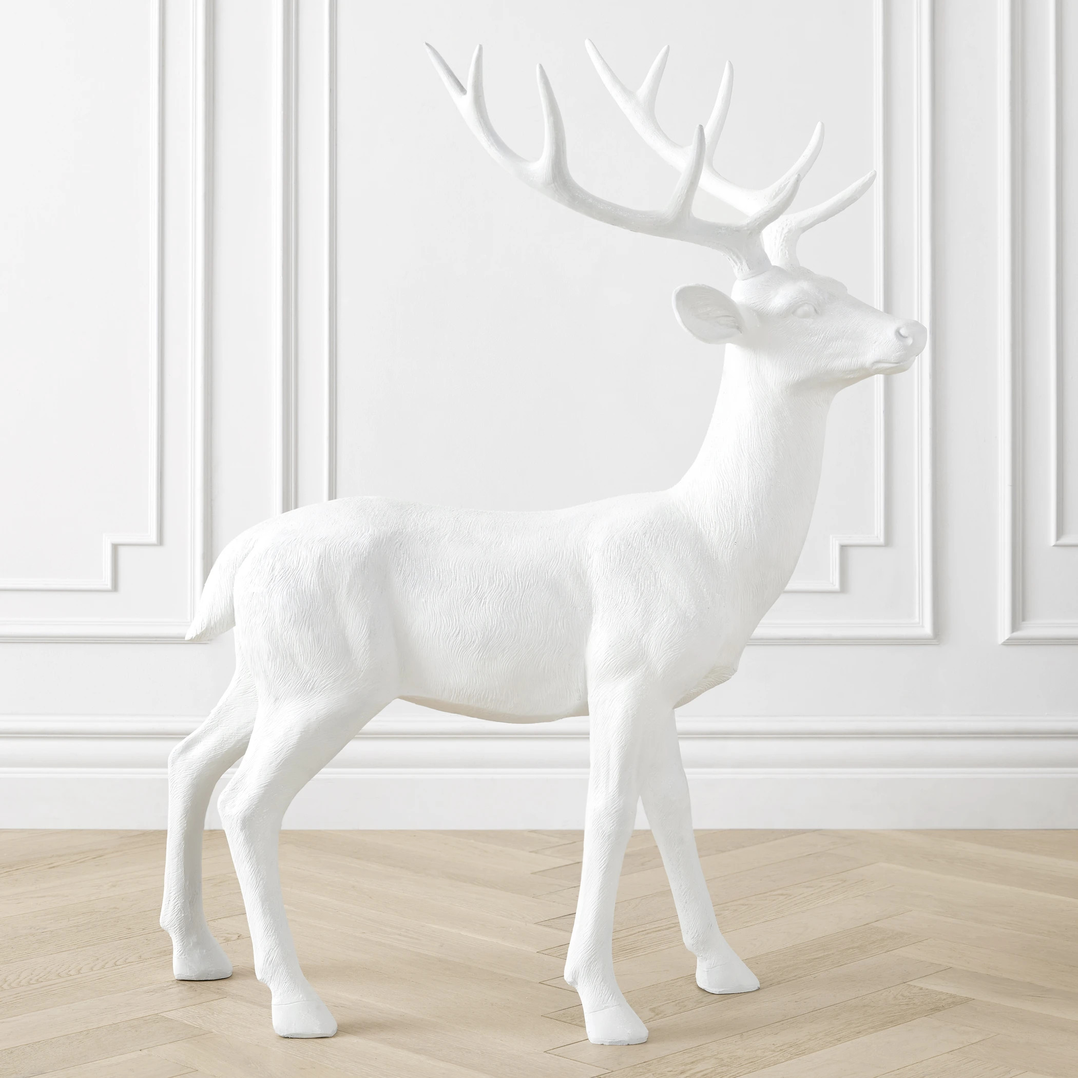 White Majestic Deer | Z Gallerie