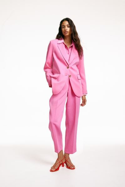 Oversized single-breasted blazer | H&M (DE, AT, CH, NL, FI)