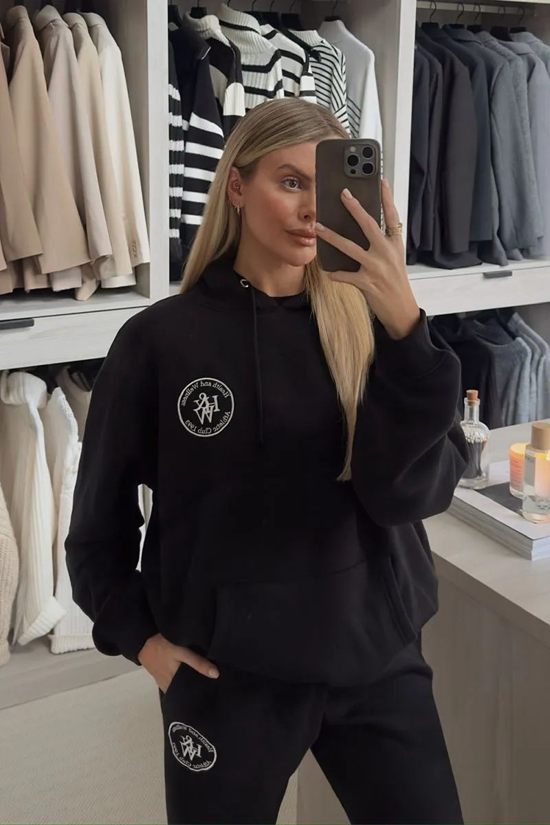 'Health And Wellness' Slogan Oversized Hoodie | In The Style (UK)