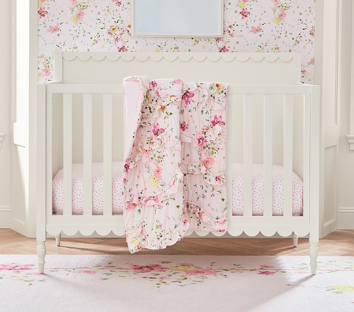 Monique Lhuillier Jolie Baby Bedding | Pottery Barn Kids