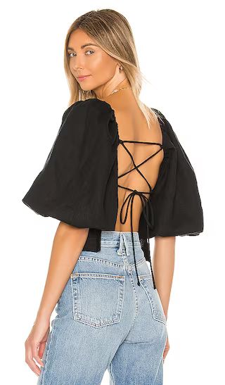 Alice Top in Black | Revolve Clothing (Global)