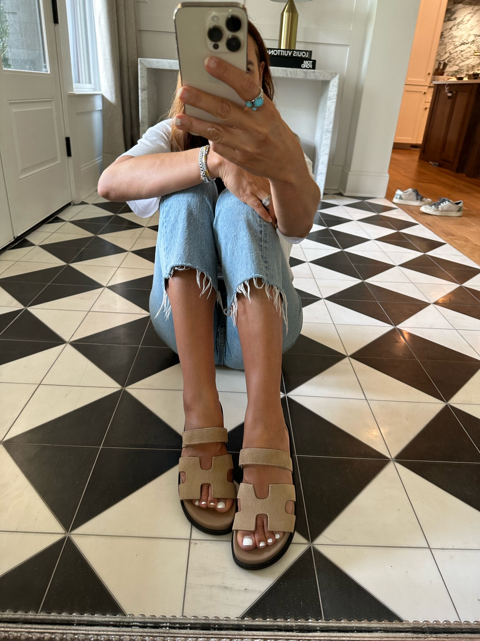 Mayven suede sandals I went up a half a size 

#LTKFind #LTKshoecrush