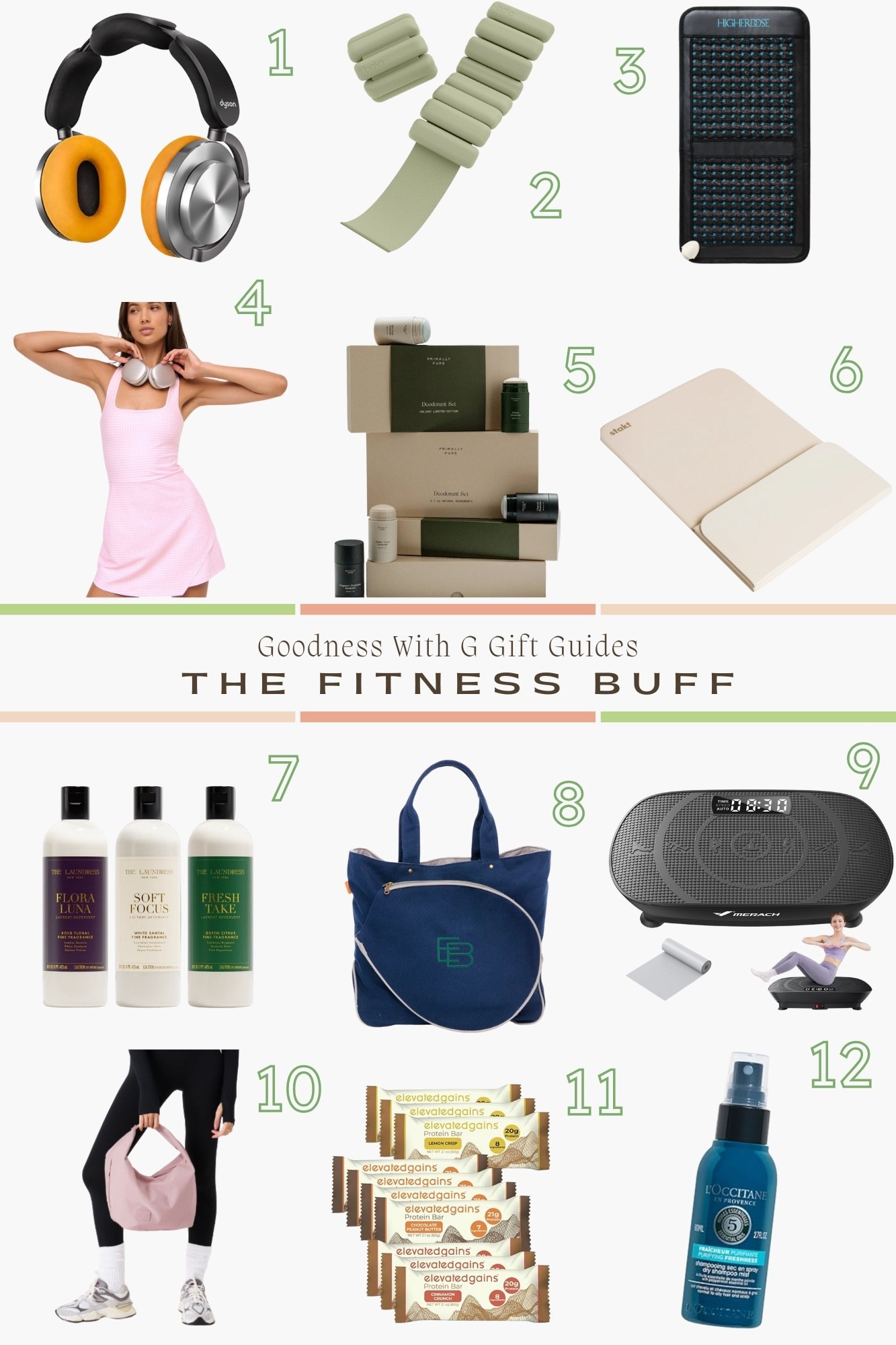 The Fitness Buff holiday gift guide! 💪🏼