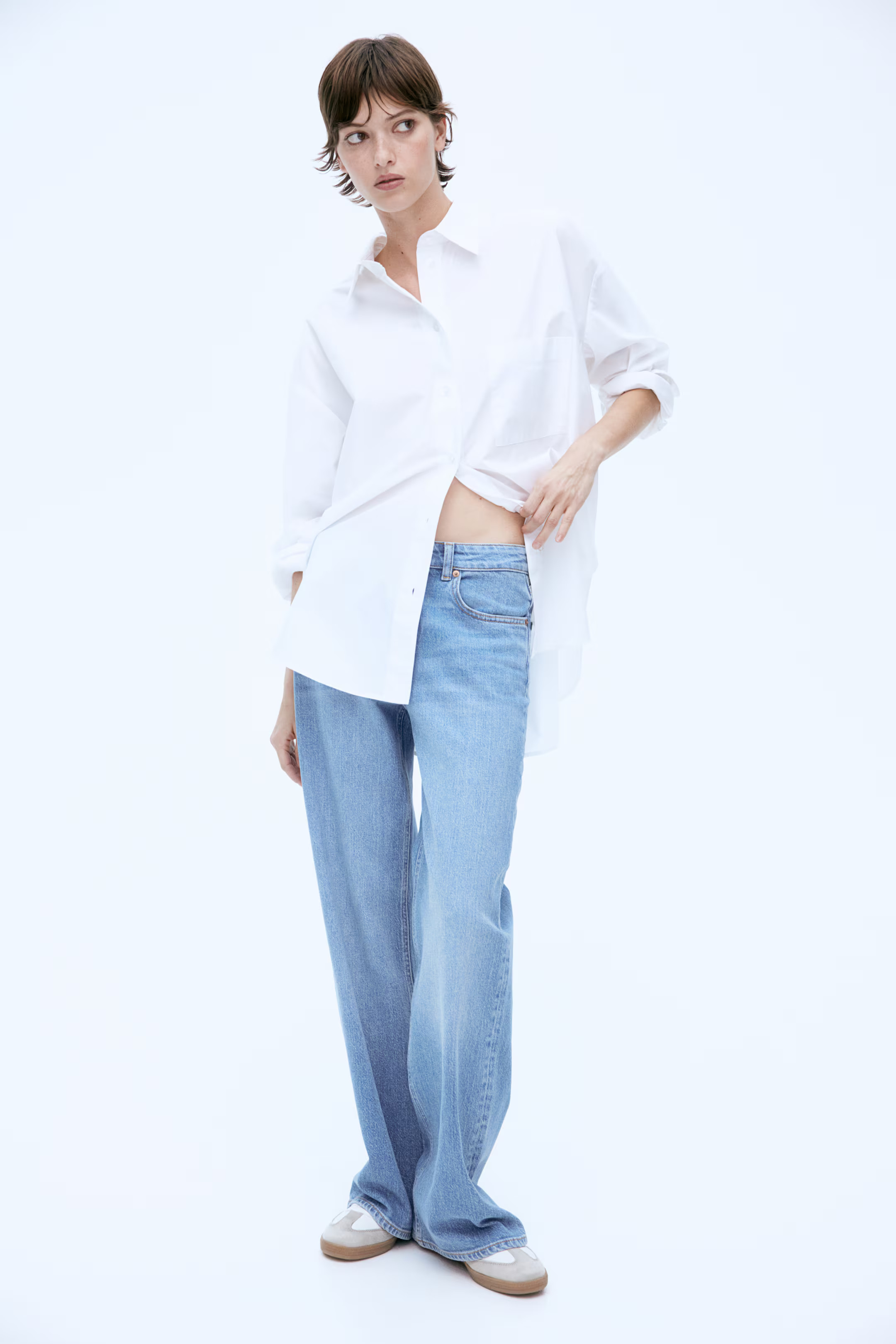 Wide High Jeans | H&M (UK, MY, IN, SG, PH, TW, HK)